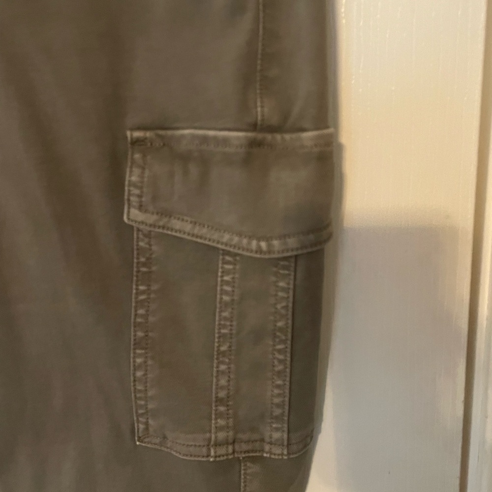 Spanx Olive green high rise stretch jeans - Picture 4 of 7